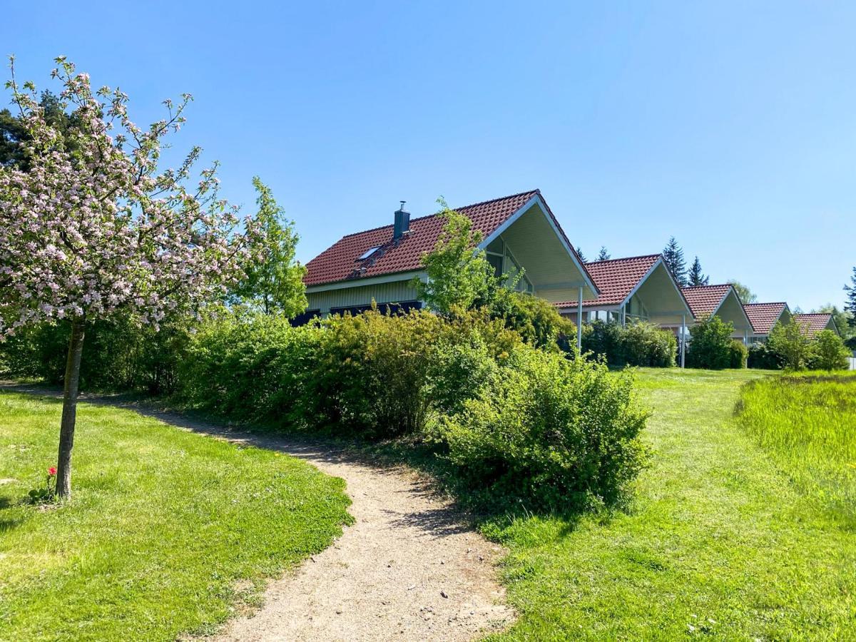 Ferienhaus Wiesengefluester W10 - Mit Sauna, Kamin Und Garten Röbel المظهر الخارجي الصورة