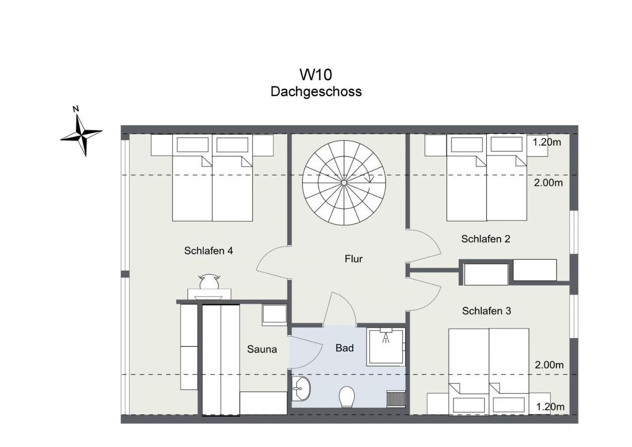 Ferienhaus Wiesengefluester W10 - Mit Sauna, Kamin Und Garten Röbel المظهر الخارجي الصورة