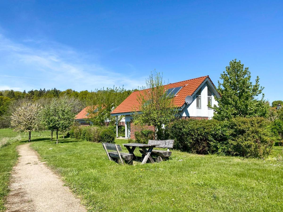 Ferienhaus Wiesengefluester W10 - Mit Sauna, Kamin Und Garten Röbel المظهر الخارجي الصورة
